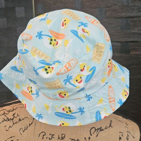 Pinkfong Baby Shark Baby Blue Bucket Hat - Picture 2 of 7